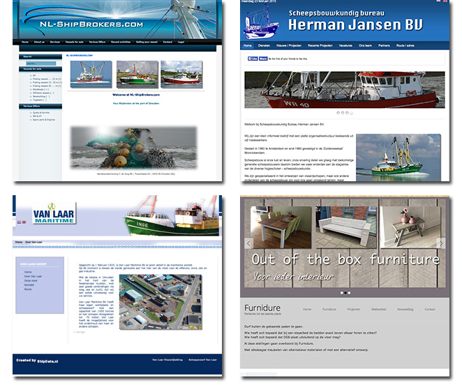ShipData.nl webdesign geleverde projecten